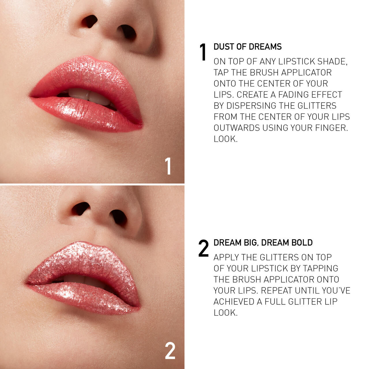 Dreamdust Lip Cheek Glitter Makeup Valentino Beauty CA